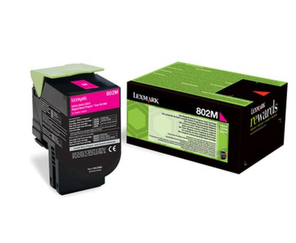 Други LEXMARK 802HM toner cartridge magenta high capacity 3.000 pages 1-pack return programна ниска цена с бърза доставка - BestPC.BG