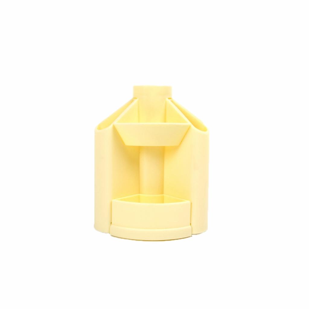 Office 1 Органайзер за бюро Bloom, въртящ се, празен, пастелножълтна ниска цена с бърза доставка - BestPC.BG