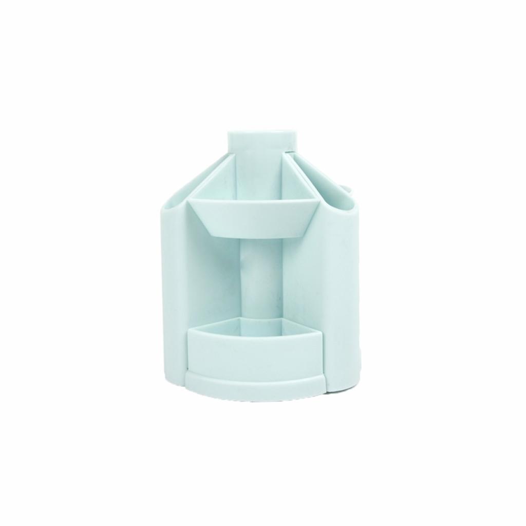 Office 1 Органайзер за бюро Bloom, въртящ се, празен, пастелносинна ниска цена с бърза доставка - BestPC.BG