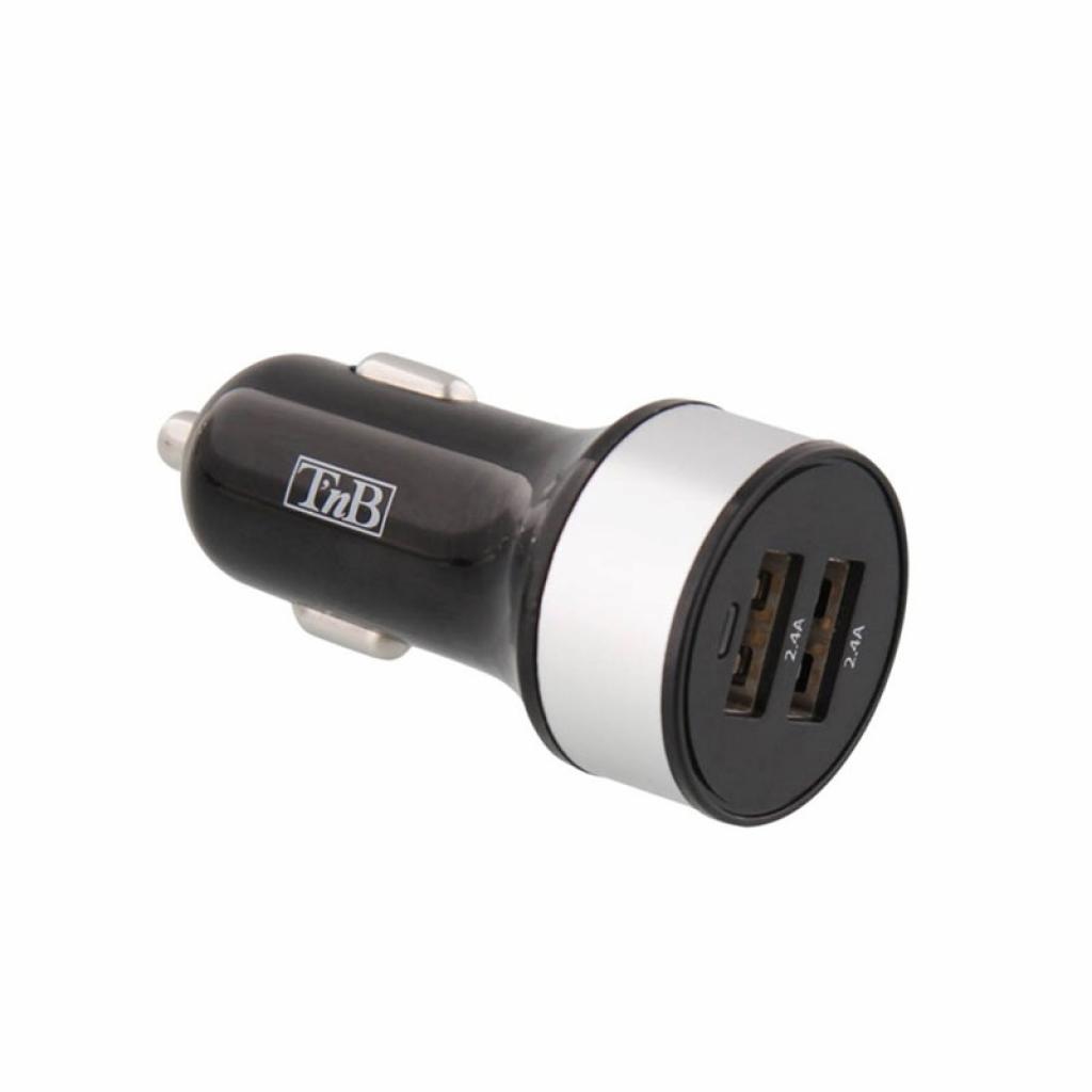 Принадлежност за смартфон TNB Зарядно устройство, за автомобилна запалка, двойно, 4.8 Ahна ниска цена с бърза доставка - BestPC.BG
