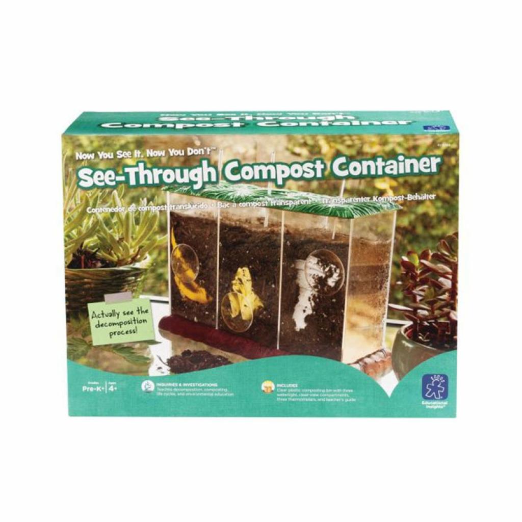 Продукт Learning Resources Компост за наблюдение Stem - Разграждането на продуктитена ниска цена с бърза доставка - BestPC.BG