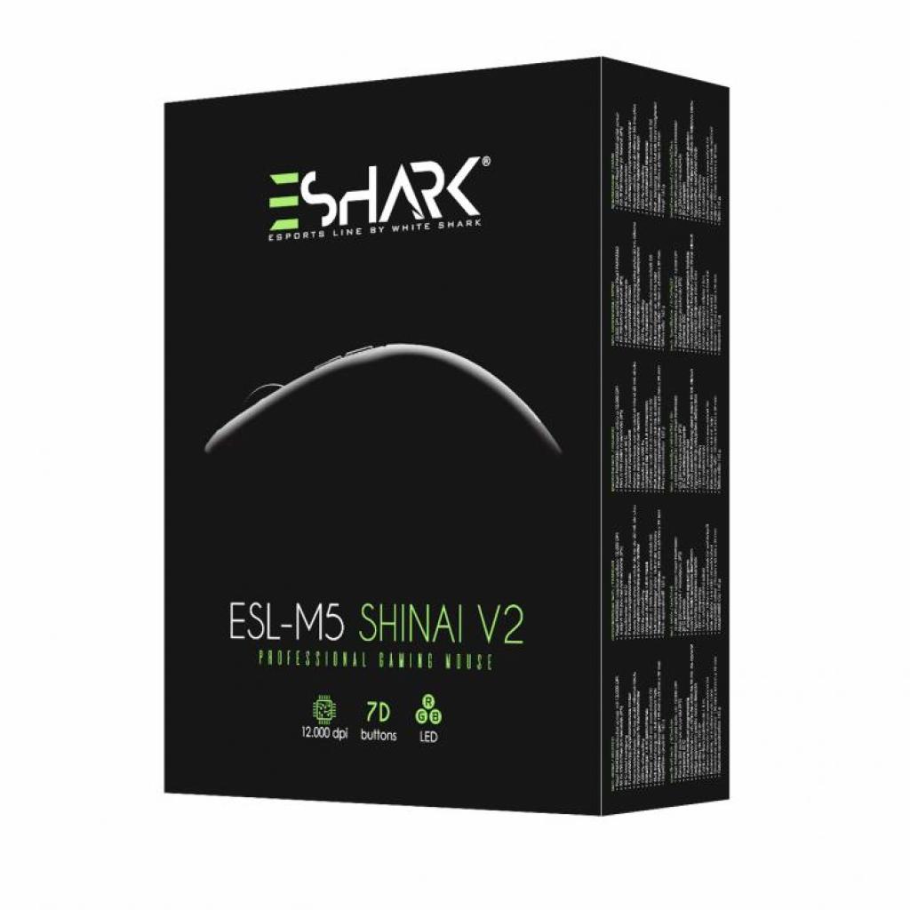 SBOX SHINAI-V2 :: Геймърска мишка eShark ESL-M5 SHINAI-V2, RGB подсветка, 7 бутонана ниска цена с бърза доставка - BestPC.BG