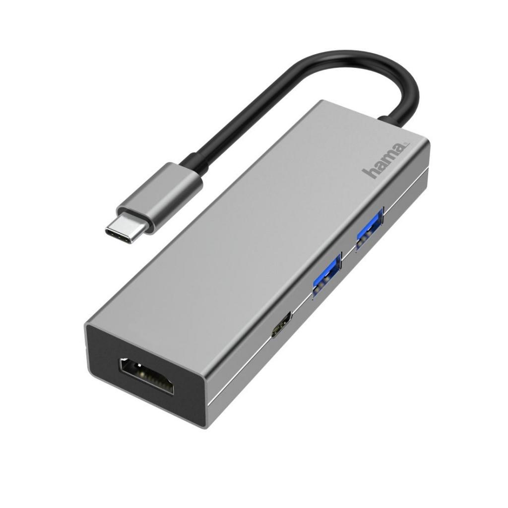 4-ПОРТОВ ХЪБ USB-C HAMA ALUMINIUMна ниска цена с бърза доставка - BestPC.BG