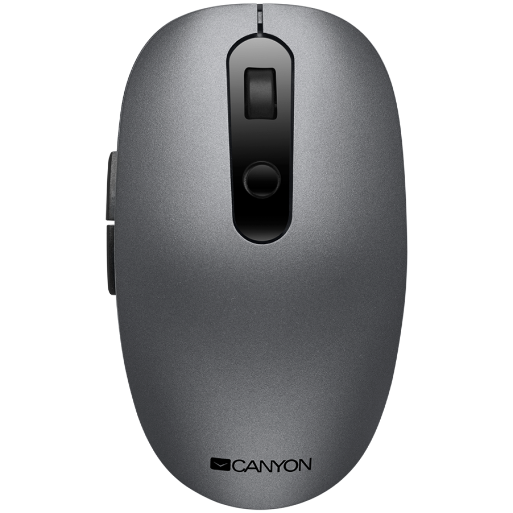 Мишка Canyon CNS-CMSW09DG, 2 в 1 Безжична, 1500 DPI, Bluetooth, Сивана ниска цена с бърза доставка - BestPC.BG