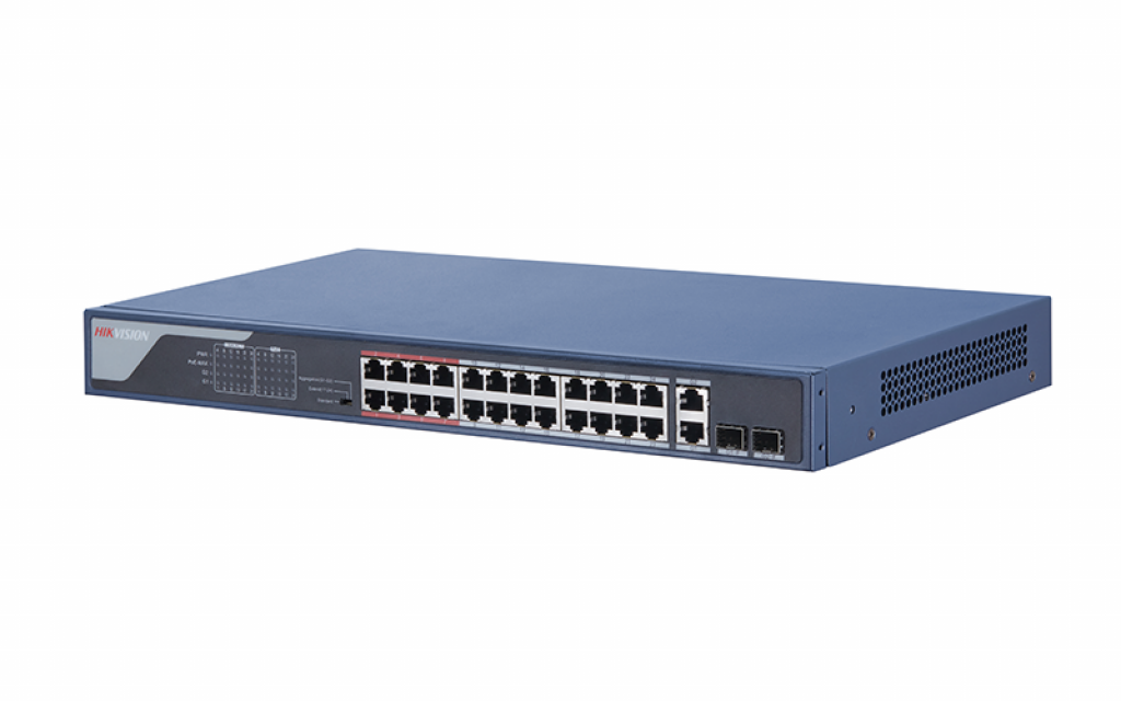 Комутатор/Суич HIKVISION DS-3E1326P-EIна ниска цена с бърза доставка - BestPC.BG