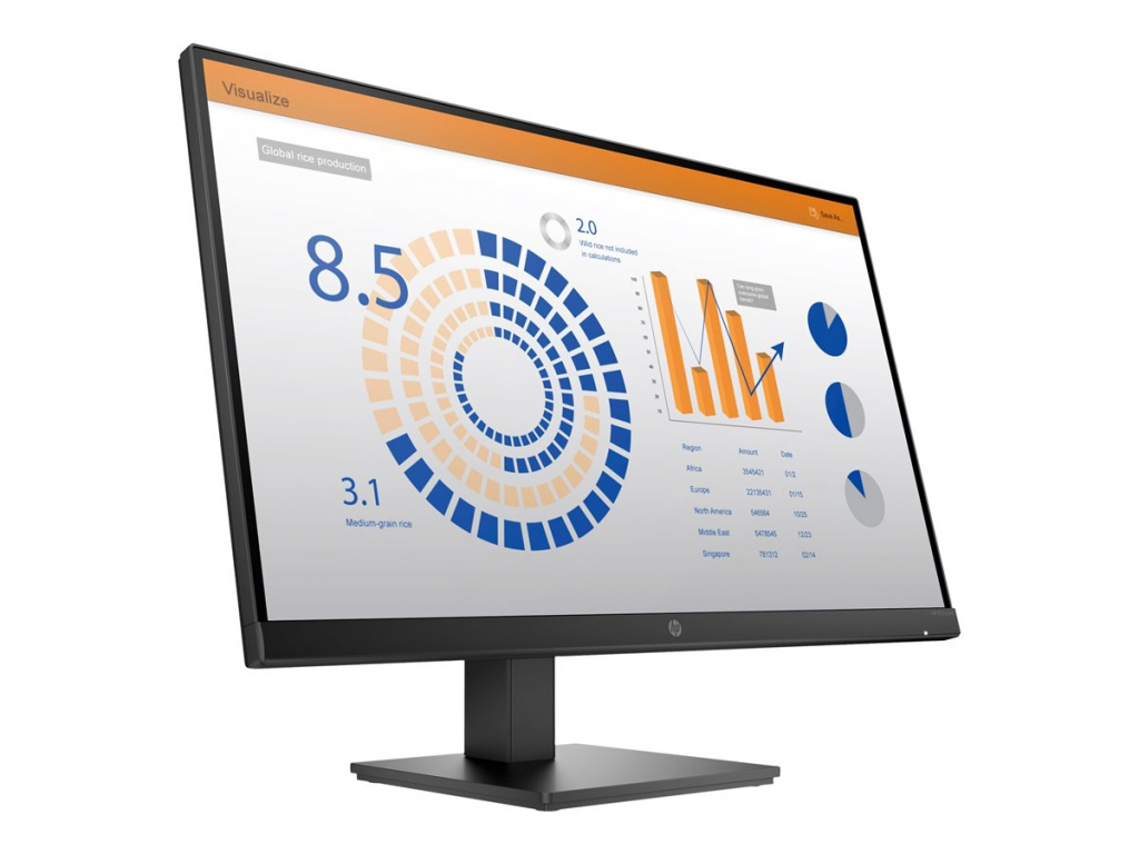 Монитор HP P27q G4 27inch IPS QHD 2560x1400 16:9 300cd-m2 1000:1 5ms GtG 1xHDMIна ниска цена с бърза доставка - BestPC.BG