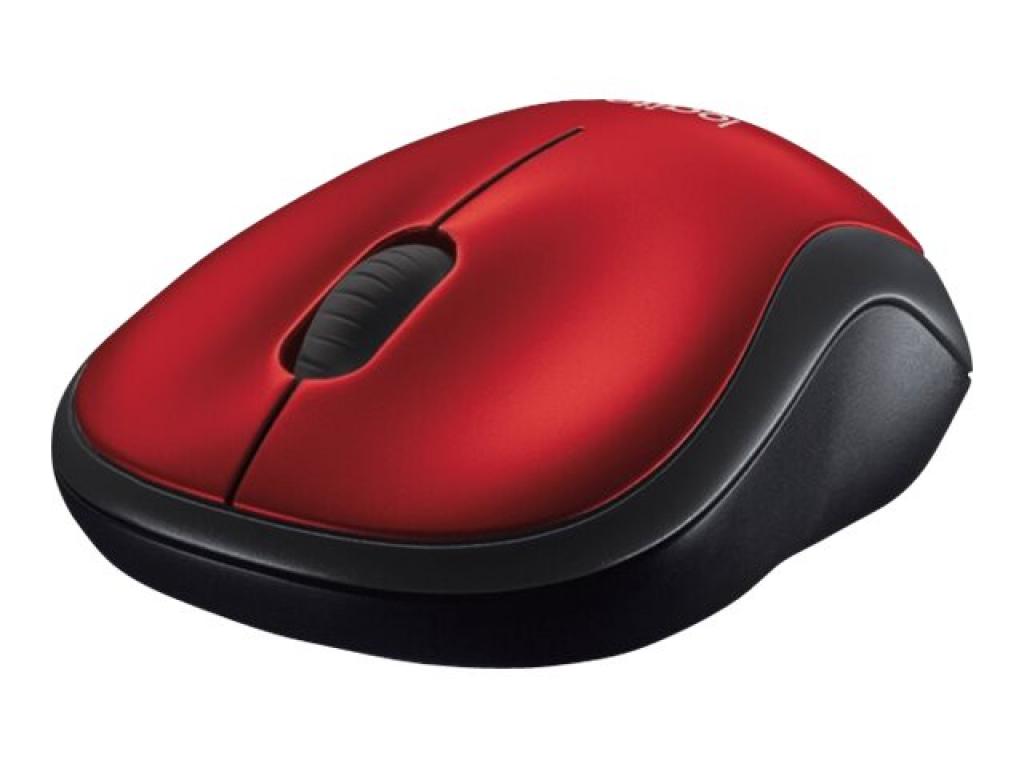 Мишка LOGITECH M185 Mouse optical wireless 2.4 GHz USB wireless receiver redна ниска цена с бърза доставка - BestPC.BG