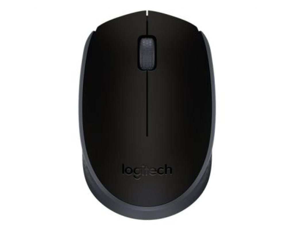Мишка LOGITECH M171 Mouse right and left-handed wireless 2.4 GHz USB wireless receiver blackна ниска цена с бърза доставка - BestPC.BG