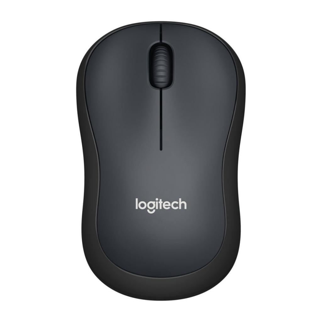 Мишка LOGITECH M220 Silent Mouse optical 3 buttons wireless 2.4 GHz USB wireless receiver charcoalна ниска цена с бърза доставка - BestPC.BG