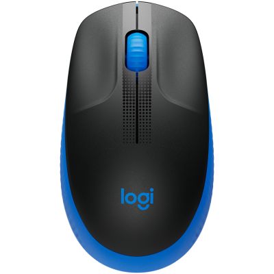 Мишка LOGITECH M190 Mouse optical 3 buttons wireless USB wireless receiver blueна ниска цена с бърза доставка - BestPC.BG
