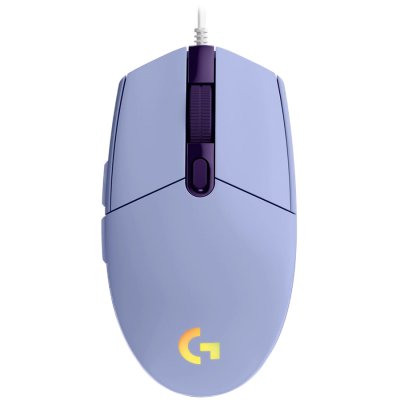 Мишка LOGITECH G102 LIGHTSYNC - LILAC - EERна ниска цена с бърза доставка - BestPC.BG