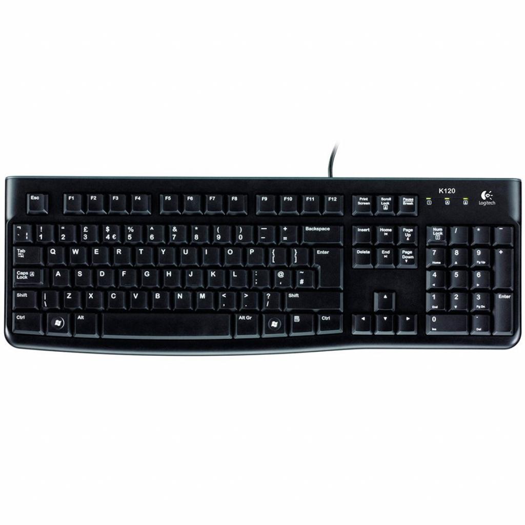 Клавиатура LOGITECH K120 for Business Keyboard USB International (US)на ниска цена с бърза доставка - BestPC.BG