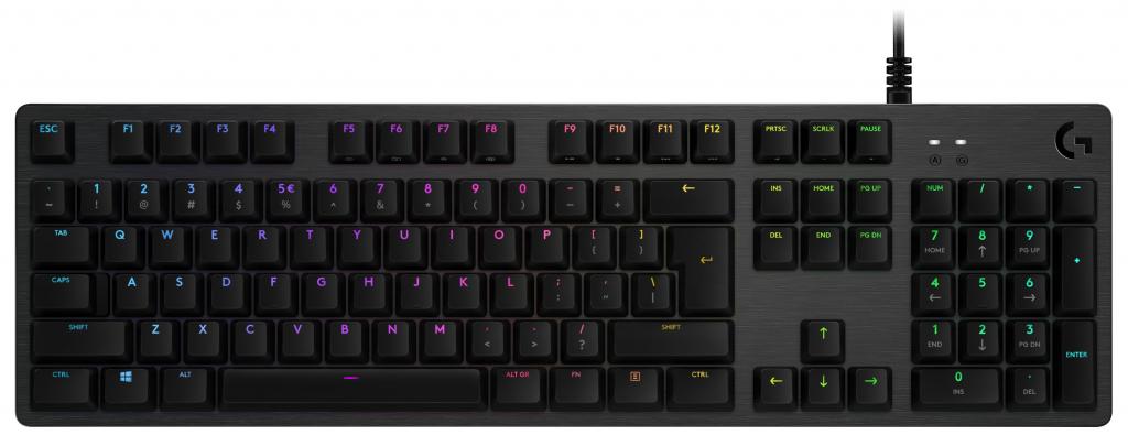 Клавиатура LOGITECH G512 Carbon GX Brown CARBON USна ниска цена с бърза доставка - BestPC.BG