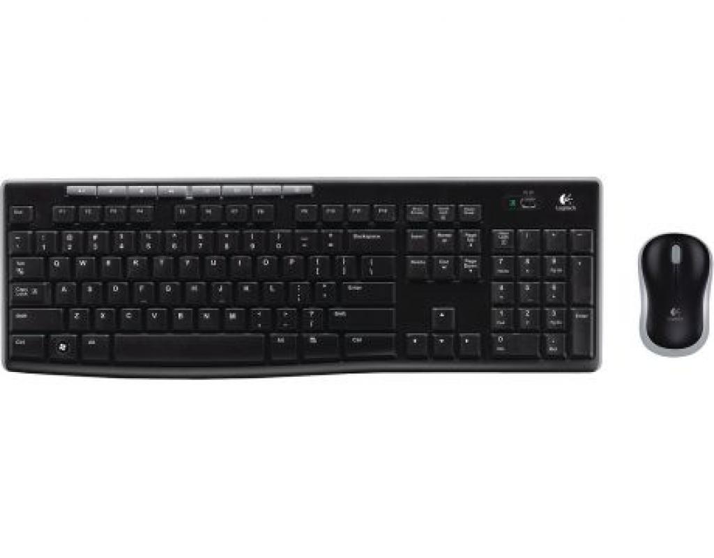 Клавиатура LOGITECH MK270 Wireless Combo black USB - EER (US)на ниска цена с бърза доставка - BestPC.BG