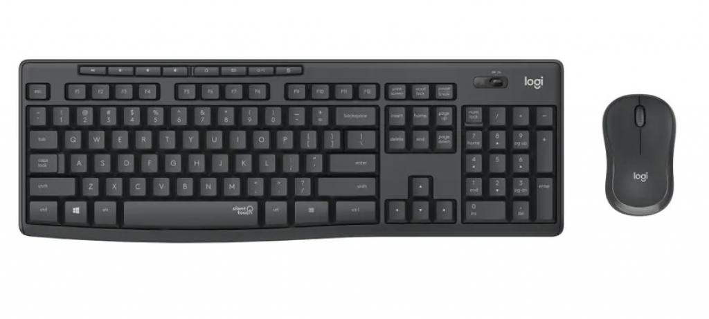 Клавиатура LOGITECH MK295 Silent Wireless Combo GRAPHITE US INTL INTNLна ниска цена с бърза доставка - BestPC.BG