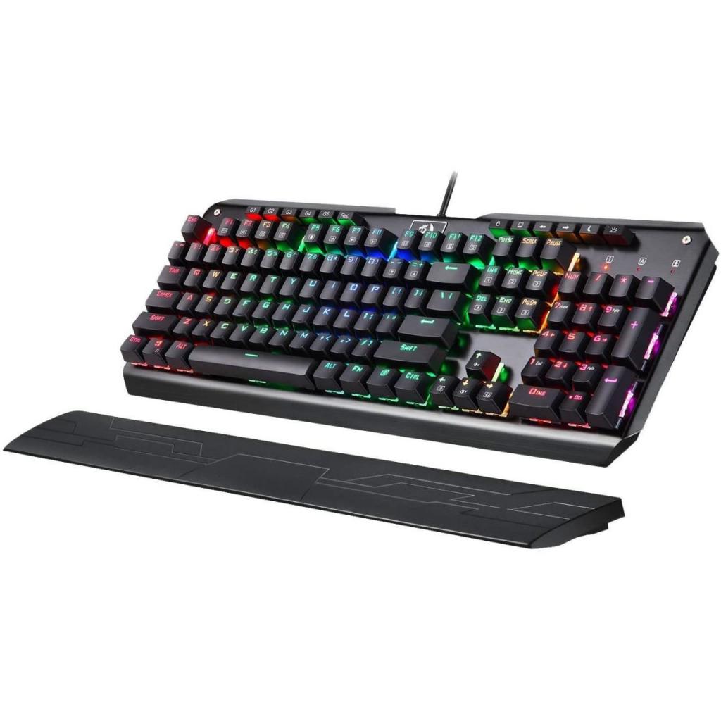 Клавиатура Redragon Indrah механична геймърска RGB K555-BK Blue Switchesна ниска цена с бърза доставка - BestPC.BG