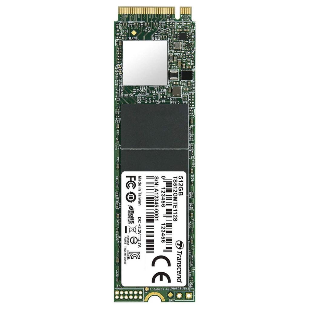 SSD Transcend 512GB, M.2 2280, PCIe Gen3x4, M-Key, 3D TLC, DRAM-lessна ниска цена с бърза доставка - BestPC.BG