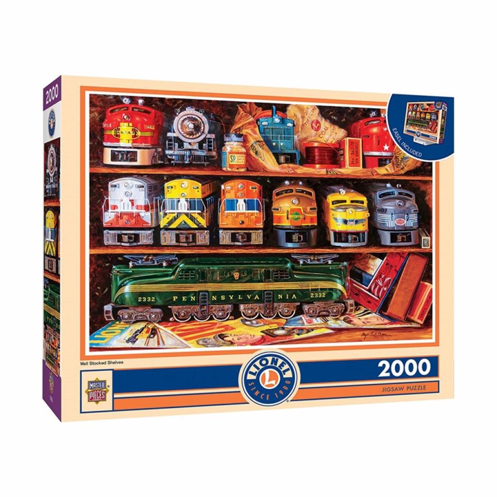 Пъзел Master Pieces - Колекция с влакчета, 2000 частина ниска цена с бърза доставка - BestPC.BG