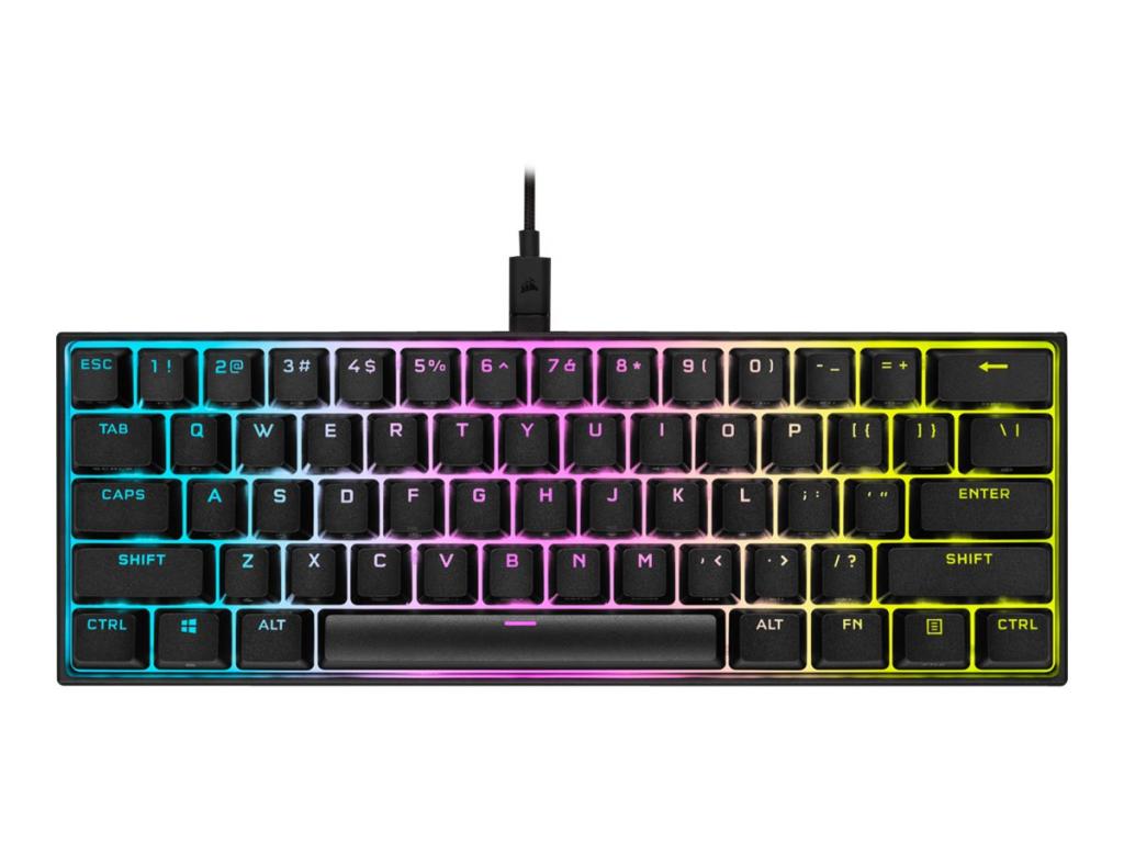 Клавиатура CORSAIR K65 Mini MX Red Mechanical Gaming Keyboardна ниска цена с бърза доставка - BestPC.BG