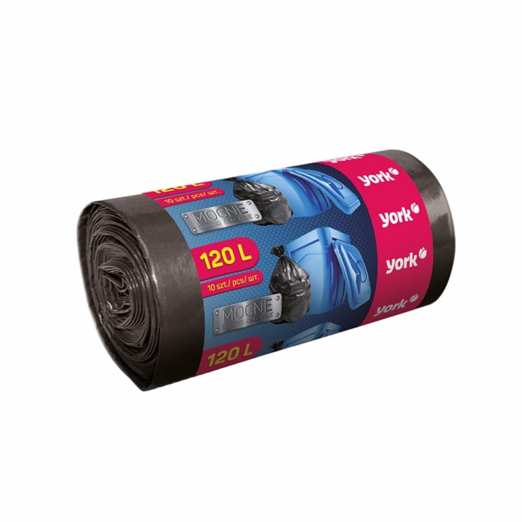 Почистващ продукт York Торби за смет Strong, 120 L, 10 брояна ниска цена с бърза доставка - BestPC.BG