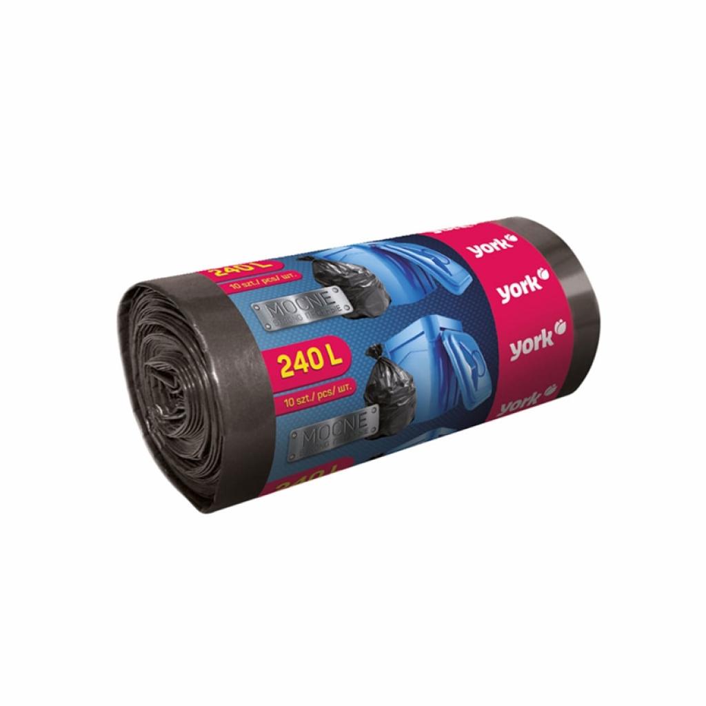 Почистващ продукт York Торби за смет Strong, 240 L, 10 брояна ниска цена с бърза доставка - BestPC.BG