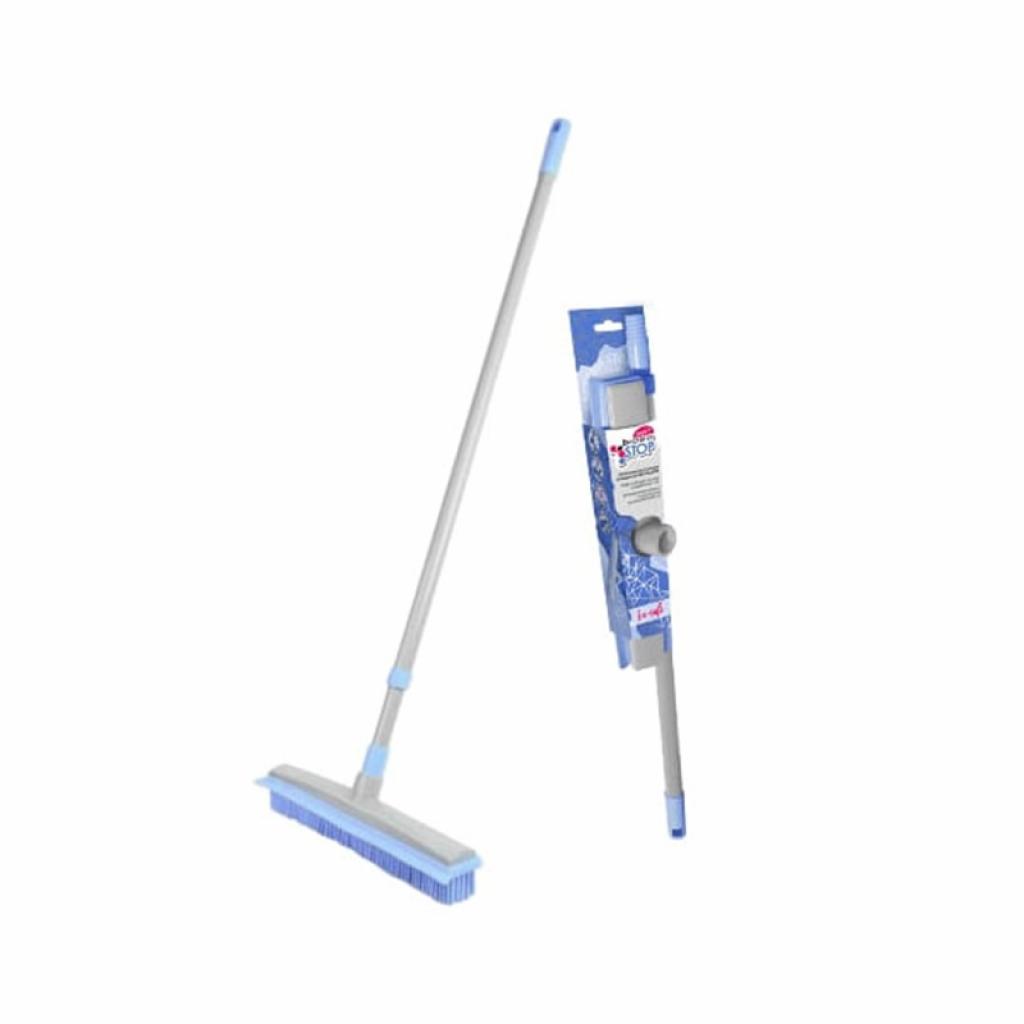 Почистващ продукт York Метла Bacteria Stop, гумена, с телескопична дръжкана ниска цена с бърза доставка - BestPC.BG
