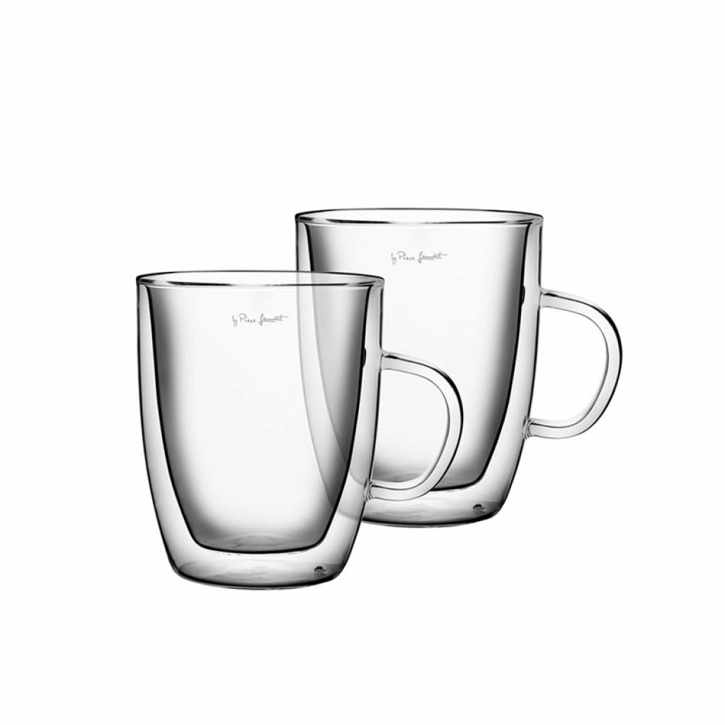 Lamart Стъклена чаша, 420 ml, 2 брояна ниска цена с бърза доставка - BestPC.BG