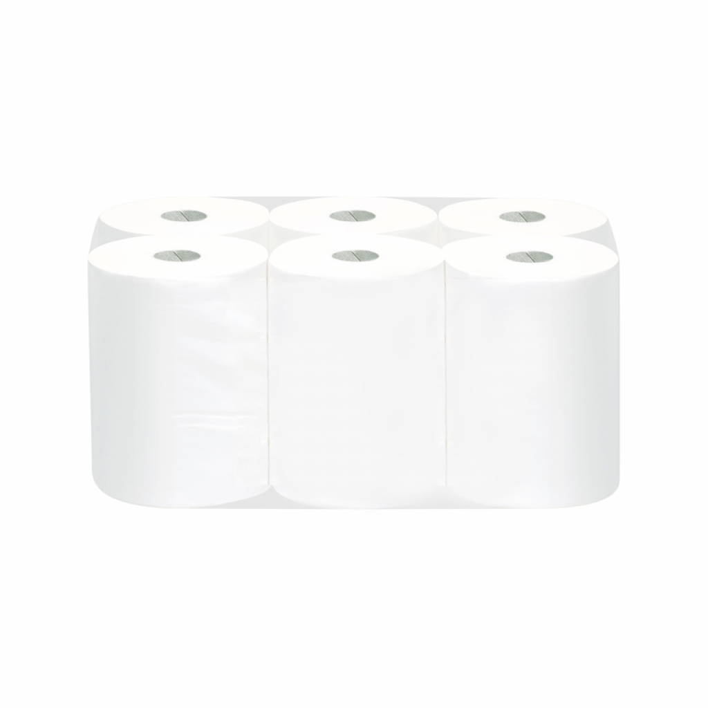 Продукт Кърпи за ръце, на ролка, без перфорация, двупластови, целулоза, 800 g, 6 брояна ниска цена с бърза доставка - BestPC.BG