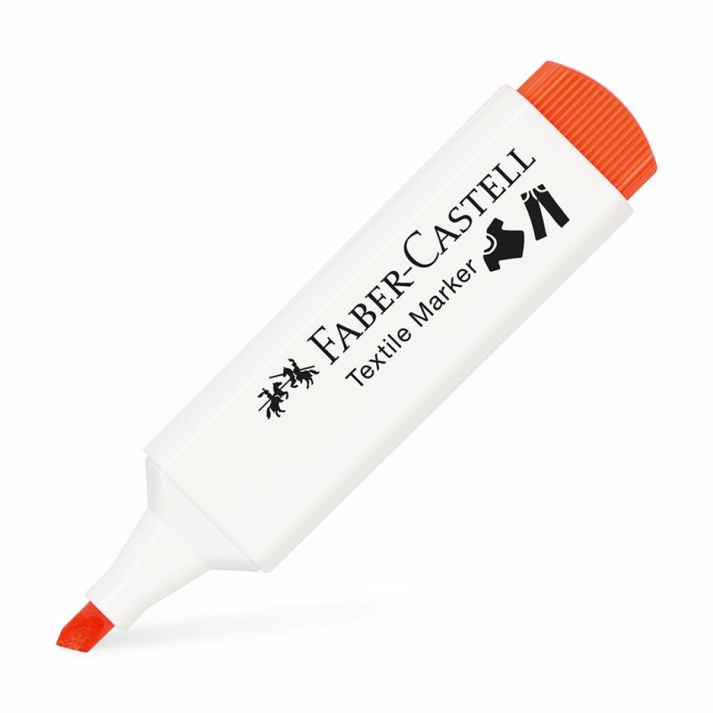 Faber-Castell Маркер за текстил, оранжевна ниска цена с бърза доставка - BestPC.BG