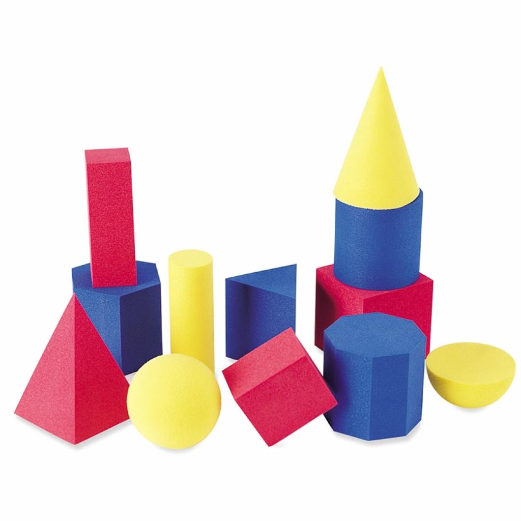 Learning Resources Геометрични фигури от пяна, 12 брояна ниска цена с бърза доставка - BestPC.BG