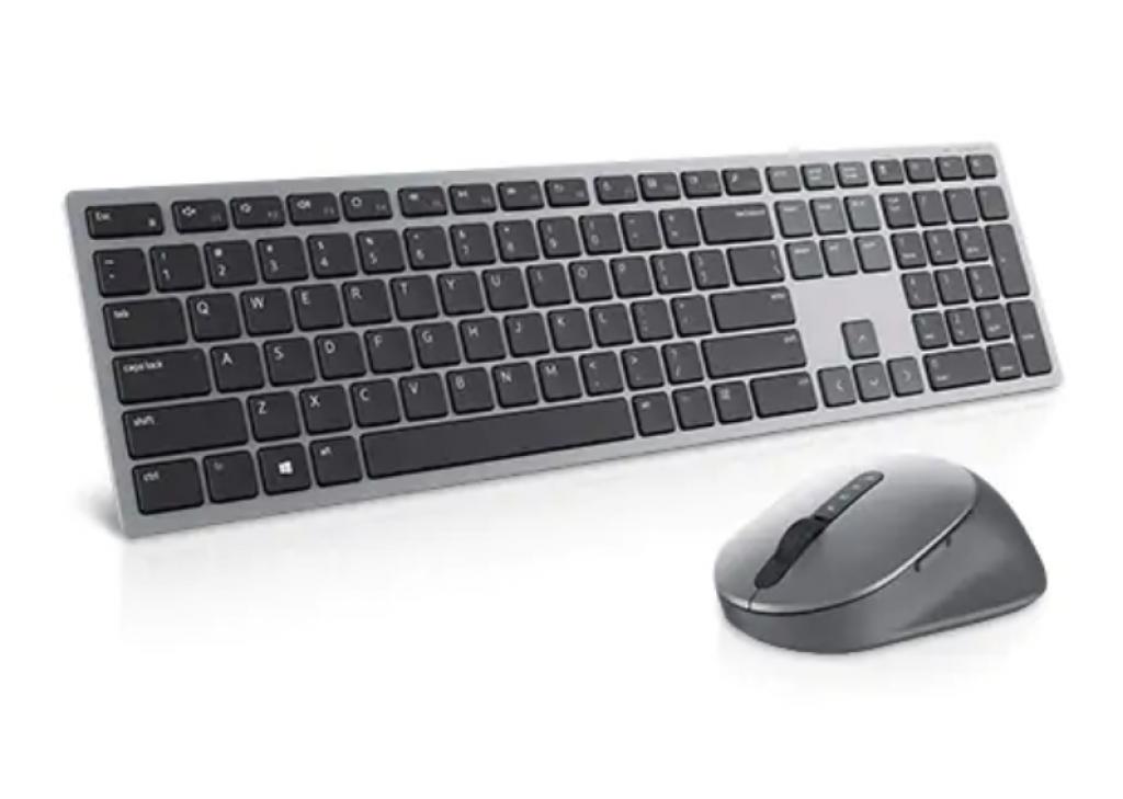 Клавиатура Dell Premier Multi-Device Wireless Keyboard and Mouse - KM7321Wна ниска цена с бърза доставка - BestPC.BG