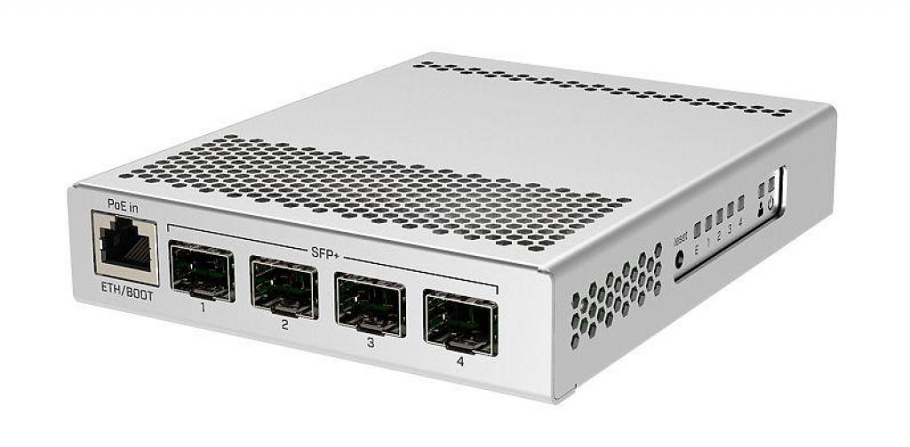 Комутатор/Суич Суич Mikrotik CRS305-1G-4S+IN, 1xGigabit LAN, 4xSFP+ cagesна ниска цена с бърза доставка - BestPC.BG