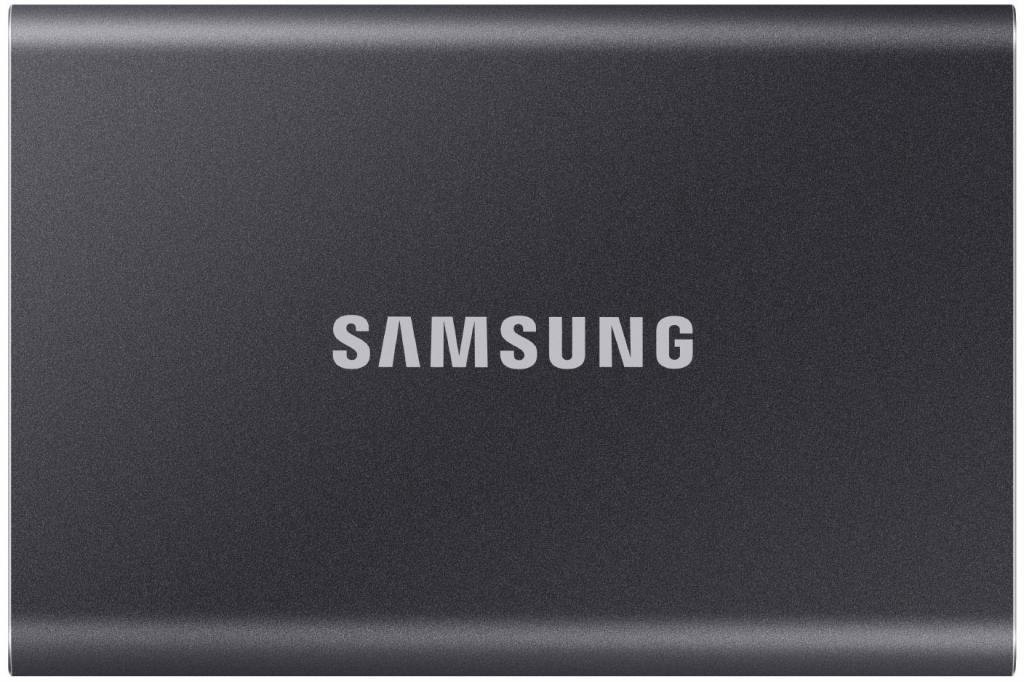 SSD външен Samsung Portable SSD T7 2TB, USB 3.2, Read 1050 MB-s Write 1000 MB-s, Titan Grayна ниска цена с бърза доставка - BestPC.BG