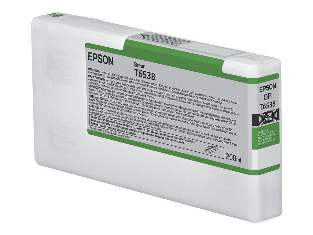 Касета с мастило EPSON T653B ink cartridge green standard capacity 200mlна ниска цена с бърза доставка - BestPC.BG