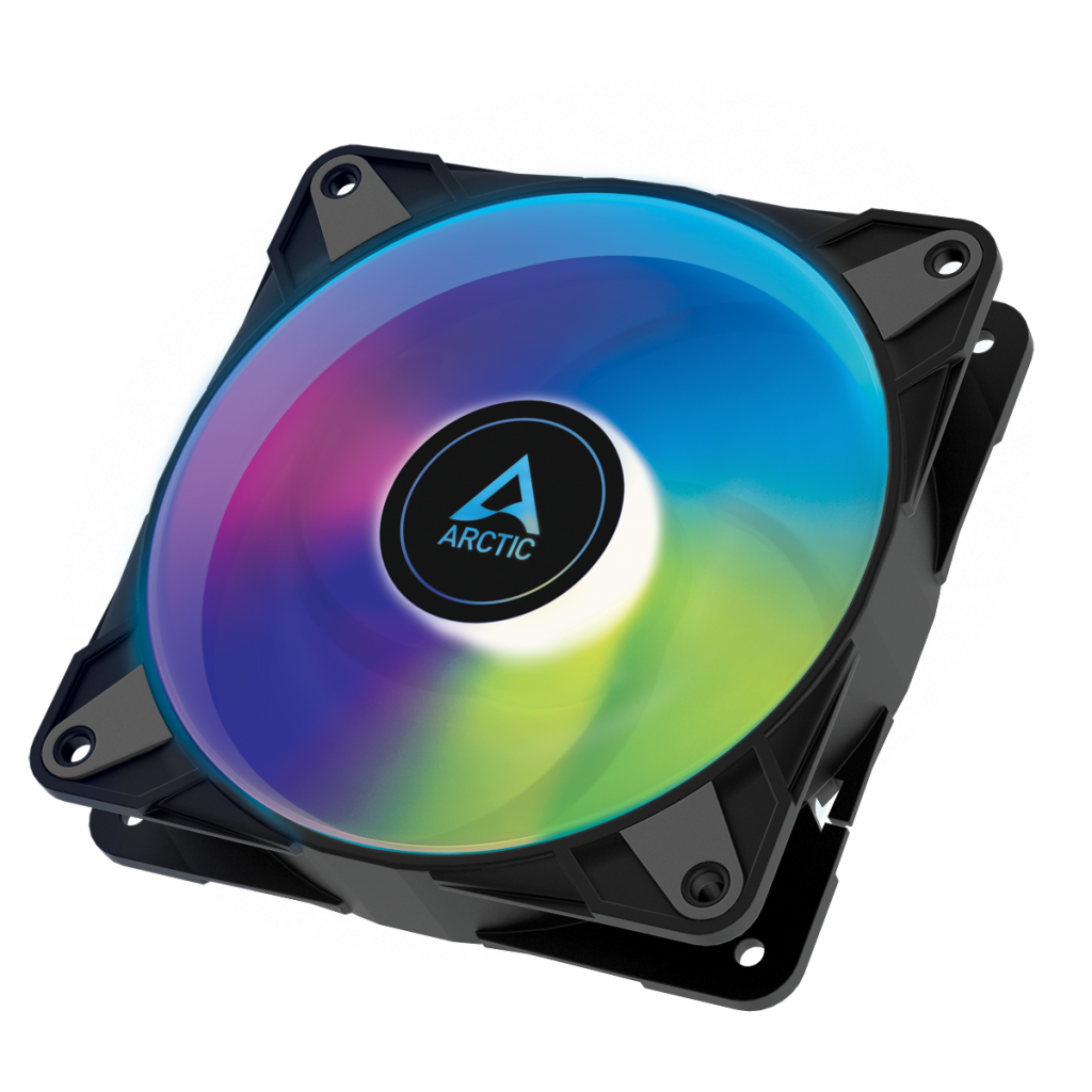 Вентилатор ARCTIC P12 Black, A-RGB, 120mmна ниска цена с бърза доставка - BestPC.BG
