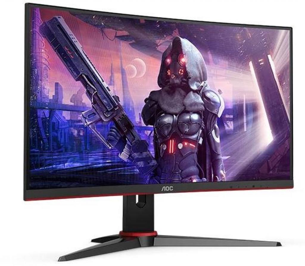 Монитор AOC C24G2U-BK 23.8inch VA Curvedна ниска цена с бърза доставка - BestPC.BG