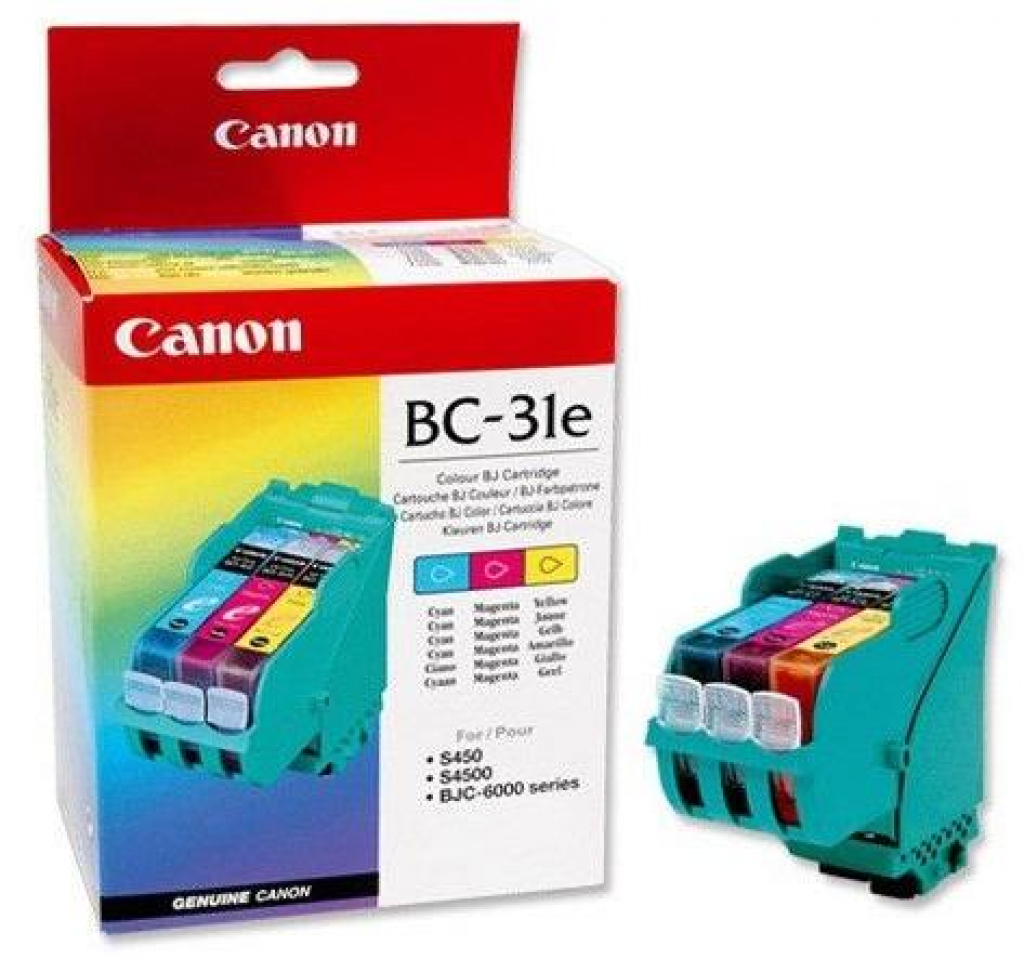 Касета с мастило CANON BC-31 COLORна ниска цена с бърза доставка - BestPC.BG