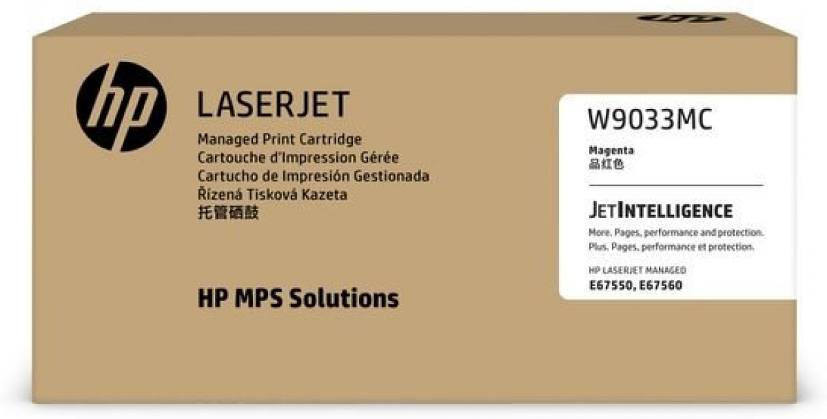 Тонер за лазерен принтер HP W9033MC, за HP LaserJet Managed E67550/E67560, 28000 копия, магентана ниска цена с бърза доставка - BestPC.BG