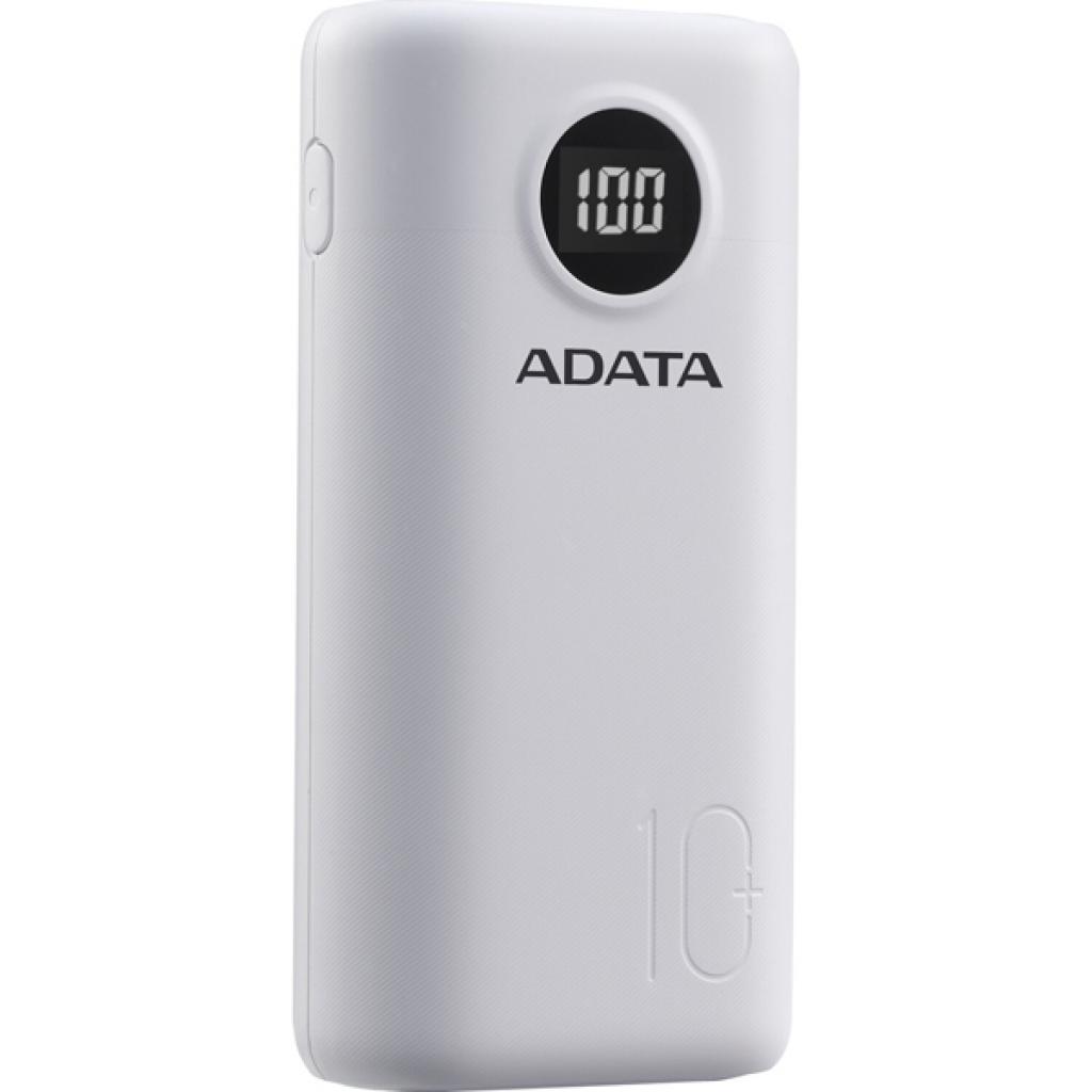 Батерия за смартфон Power Bank 20000mAh QC3.0, Adata P20000QCD Whiteна ниска цена с бърза доставка - BestPC.BG