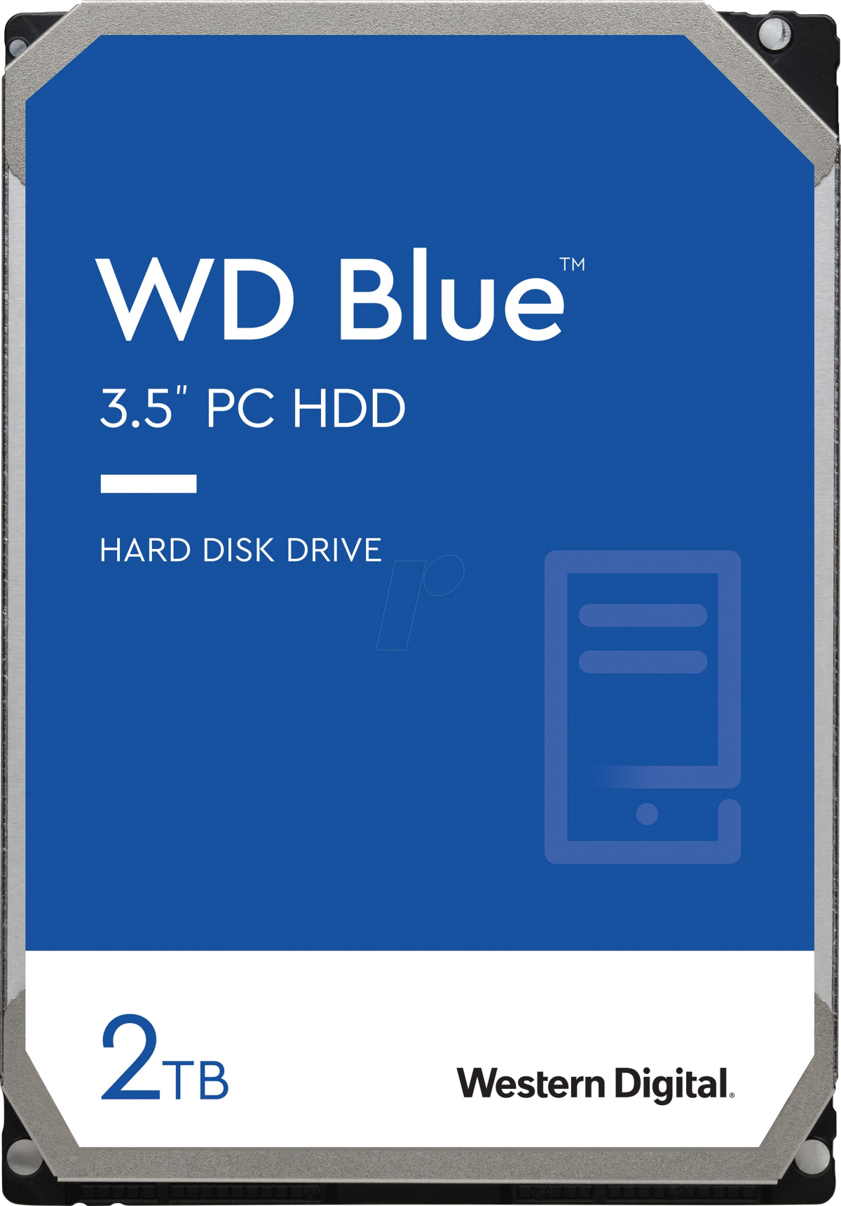 HDD вътрешен HDD вътрешен WD Blue 3.5\'\', 2TB, 256MB, 7200 RPM, SATA 6 Gb-sна ниска цена с бърза доставка - BestPC.BG