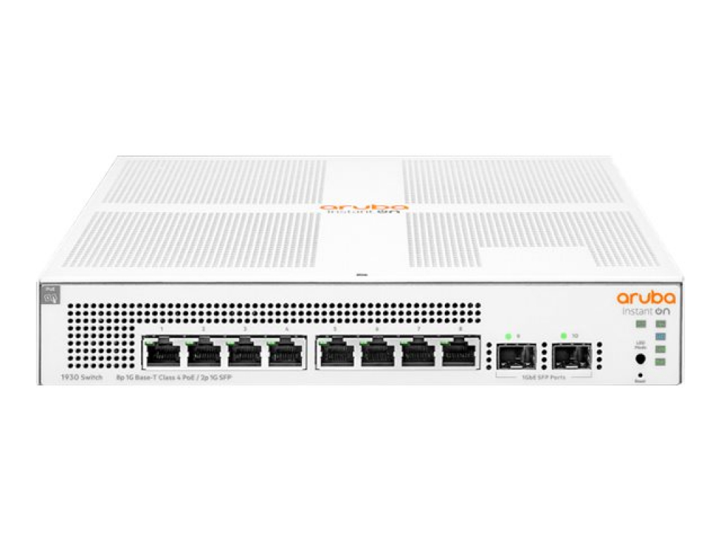 Комутатор/Суич HPE Aruba IOn 1930 8G 2SFP 124W Switchна ниска цена с бърза доставка - BestPC.BG