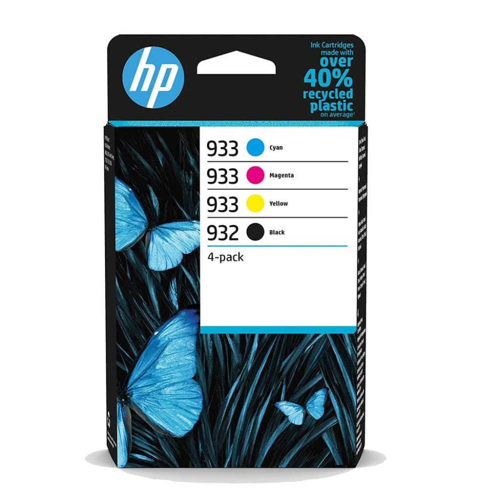 Касета с мастило HP 932 Black - 933 CMY Original Ink Cartridge 4-Packна ниска цена с бърза доставка - BestPC.BG