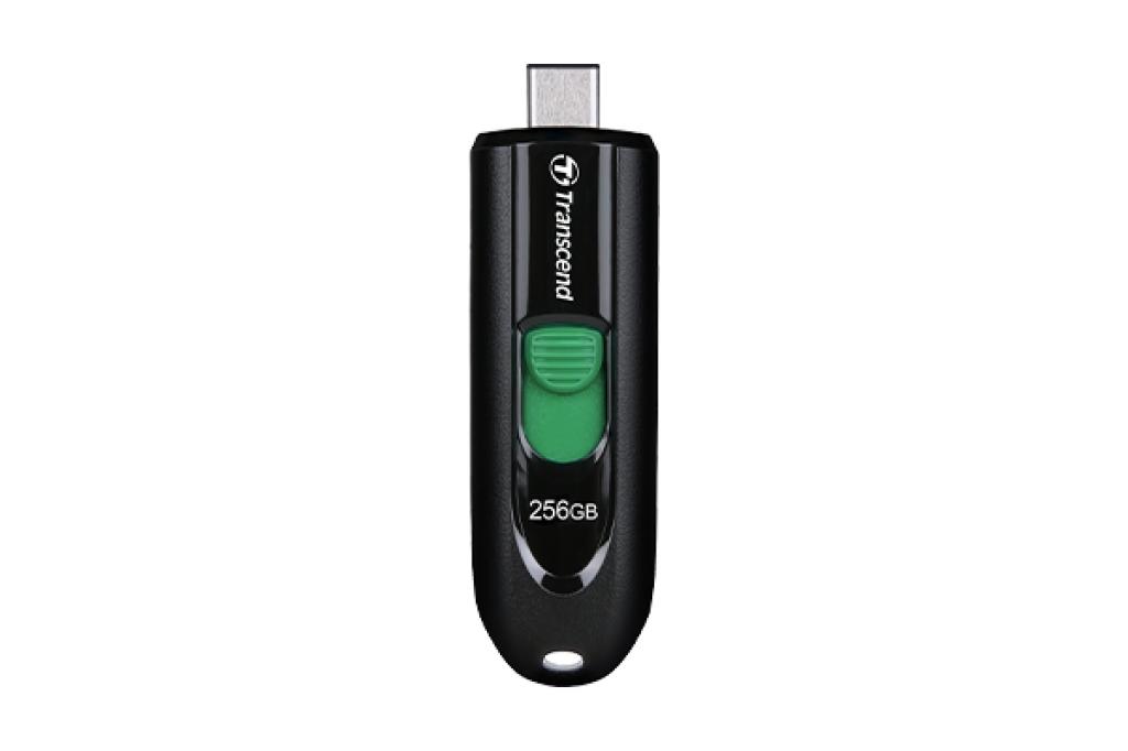 Transcend 256GB, USB3.2, Pen Drive, Type-C, Capless, Blackна ниска цена с бърза доставка - BestPC.BG