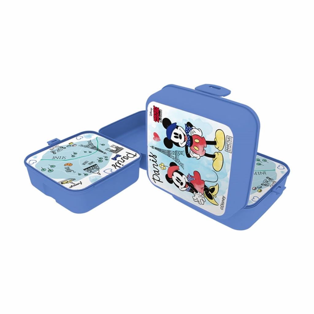 Disney Кутия Mickey & Minnie, универсална, синя, 1 Lна ниска цена с бърза доставка - BestPC.BG
