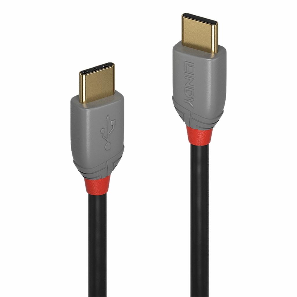 USB 2.0 кабел, Anthra Line, Type C-C, M-M, 3A (60W), 3.0 мна ниска цена с бърза доставка - BestPC.BG