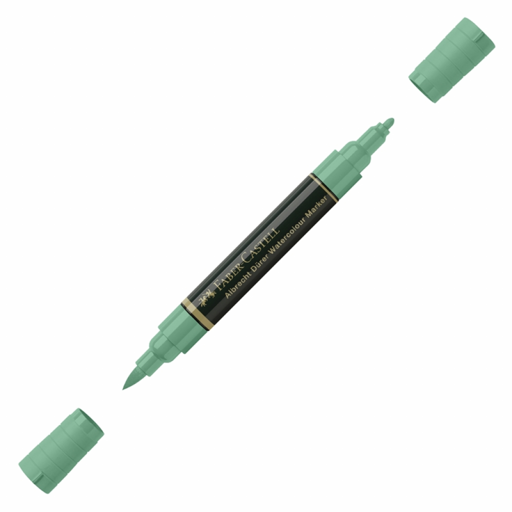 Faber-Castell Акварелен маркер Albrecht Dürer, 264, фтало тъмнозеленона ниска цена с бърза доставка - BestPC.BG
