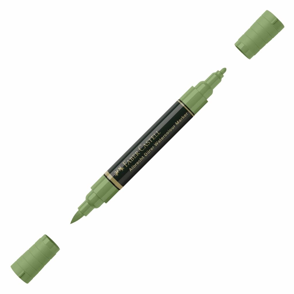 Faber-Castell Акварелен маркер Albrecht Dürer, 167, маслиненозеленна ниска цена с бърза доставка - BestPC.BG