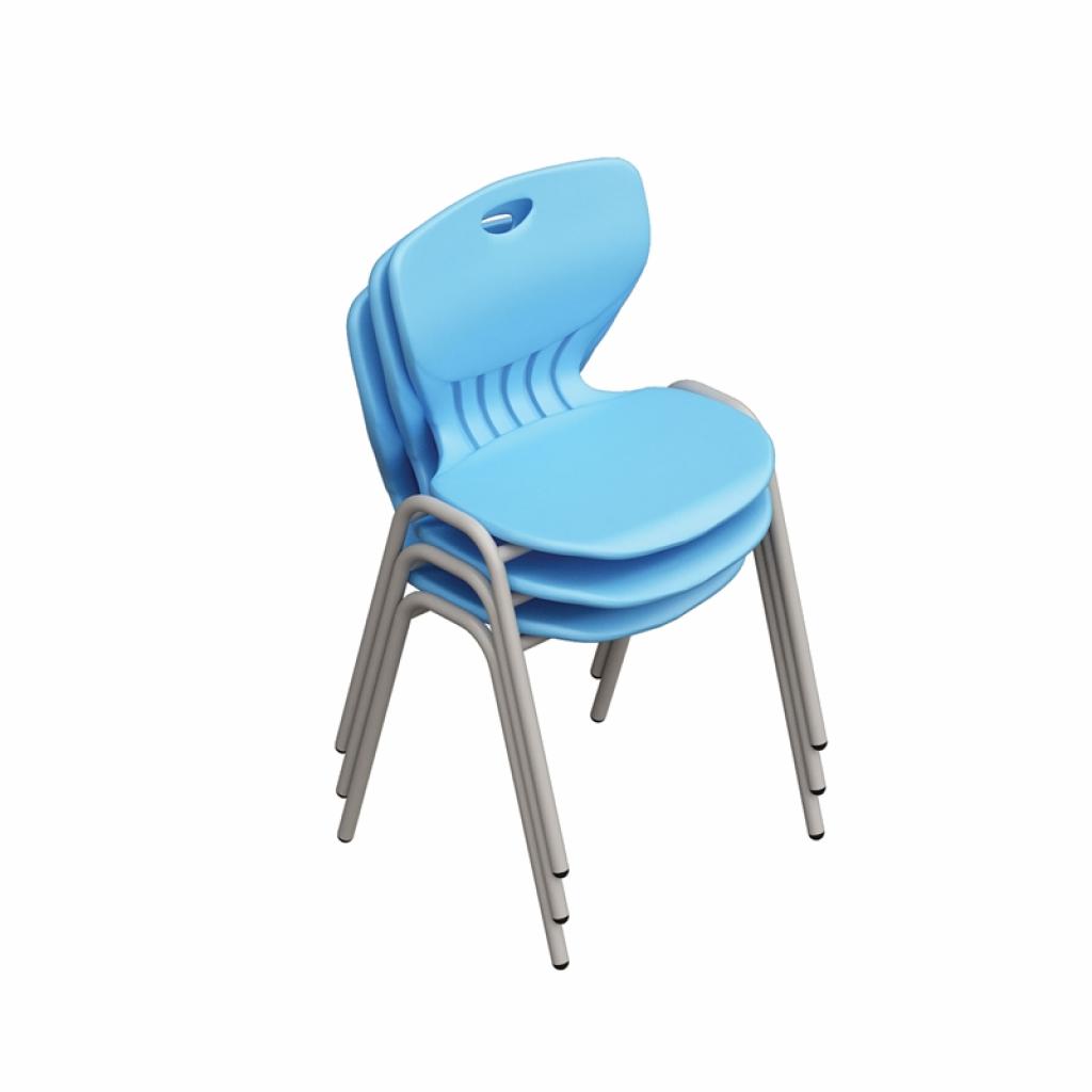 Ученически стол RFG Maxima A, от I до V клас, 36 х 38 х 38 cm, до 120 kg, небесносинна ниска цена с бърза доставка - BestPC.BG