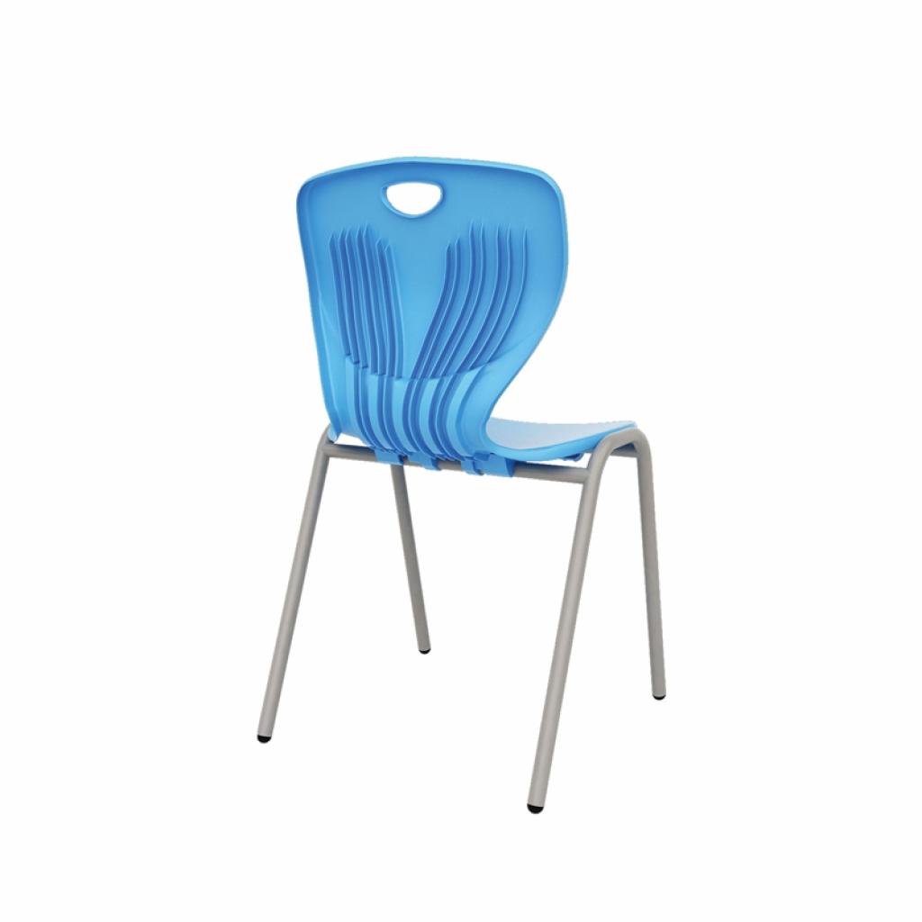 Ученически стол RFG Maxima A, от VIII до XII клас, 43 х 45 х 46 cm, до 120 kg, небесносинна ниска цена с бърза доставка - BestPC.BG