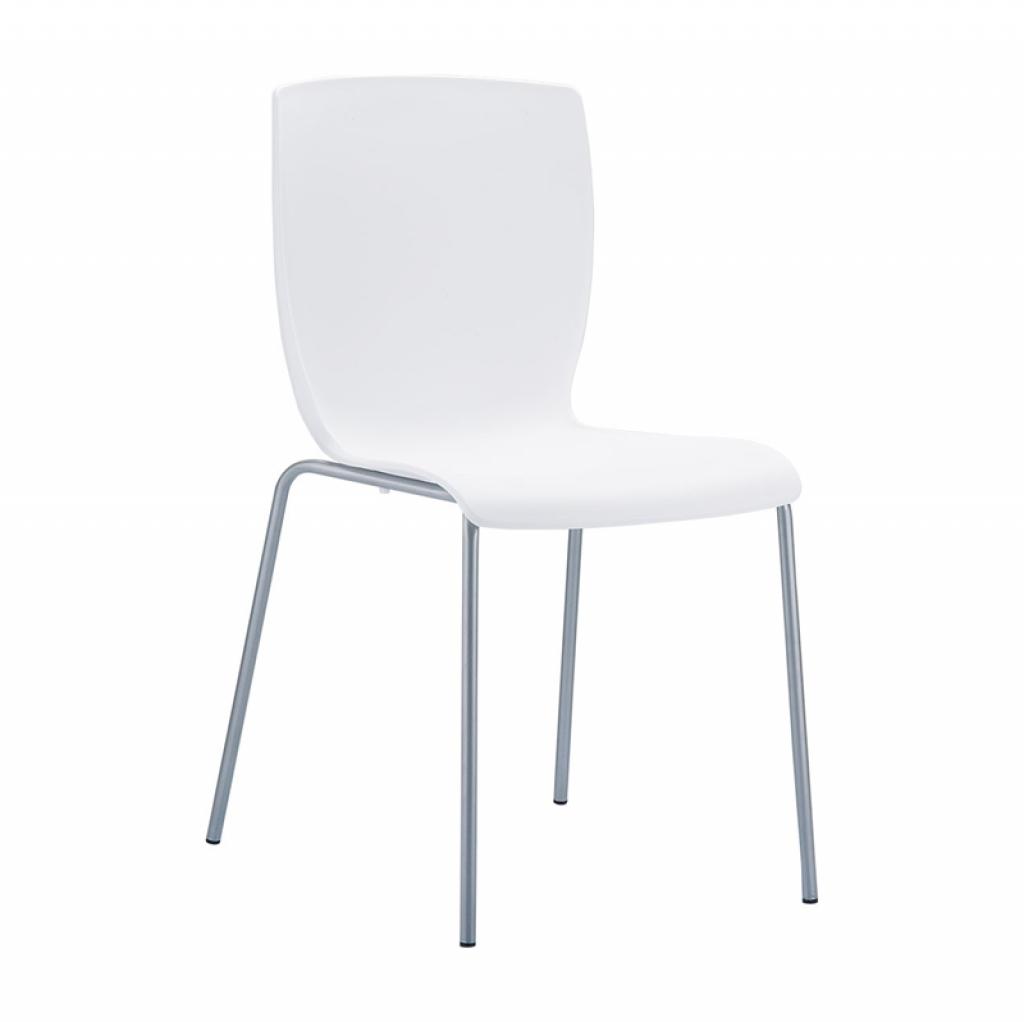 Градински стол RFG Mellon, пластмасов, до 120 kg, бялна ниска цена с бърза доставка - BestPC.BG